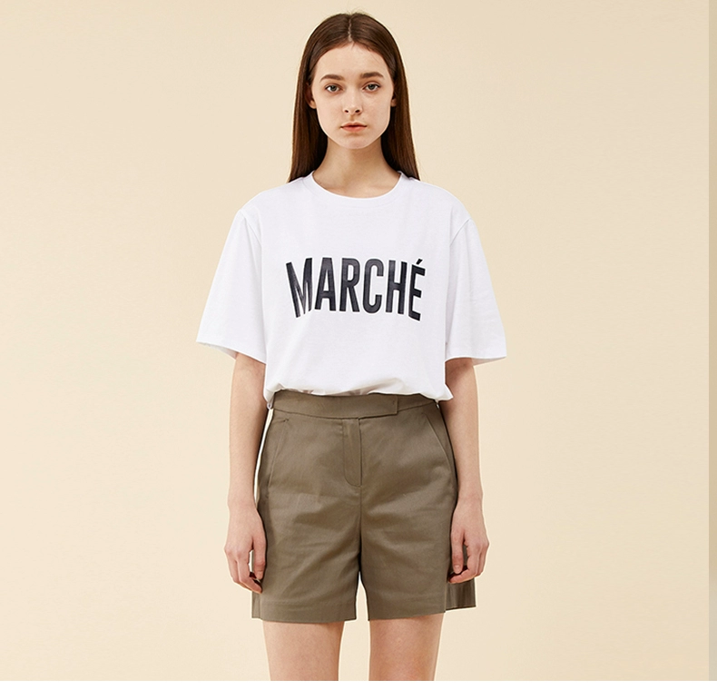 STUDIO TOMBOY thiết kế thương hiệu 2019 quần short cotton mới - Quần short thời trang đi biển cho nữ