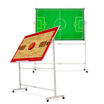 Bracket-type basketball tactical board professional training coach teaching double-sided multi-purpose magnetic football tactical board can be wall-mounted