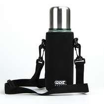 PICARO Thermos Bottle cooler Water bottle cooler Thermos bottle cooler Kettle bag Black Protective case