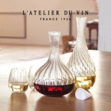 Франция L'Atelier du Vin Плиссированное искусство красное вино -хриплый стеклянный расколотый горшок/пылесос