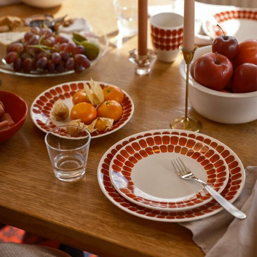 Финляндия Аравия 24-часовая керамическая тарелка и чашка для кофе