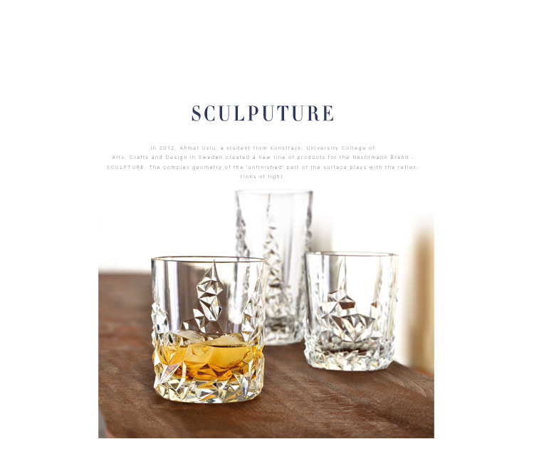 Đức nhập khẩu rượu thủy tinh pha lê Nachtmann rượu whisky thủy tinh chạm khắc rượu bia sáng tạo - Rượu vang ly rượu vang đẹp