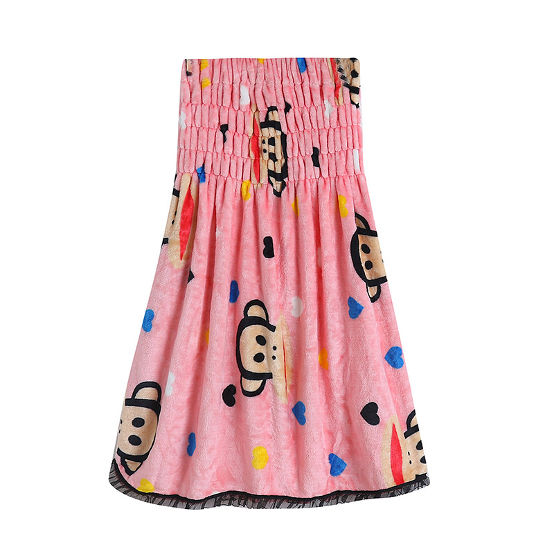 Трансграничная торговля, демисезонный сексуальный фланелевый топ без лямок, банный халат 