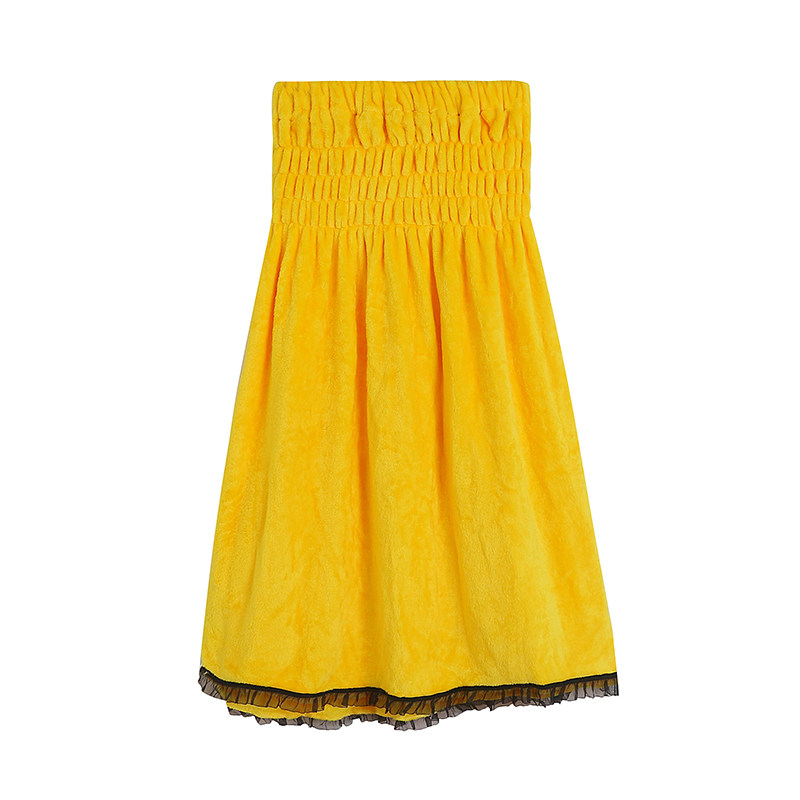 Трансграничная торговля, демисезонный сексуальный фланелевый топ без лямок, банный халат 