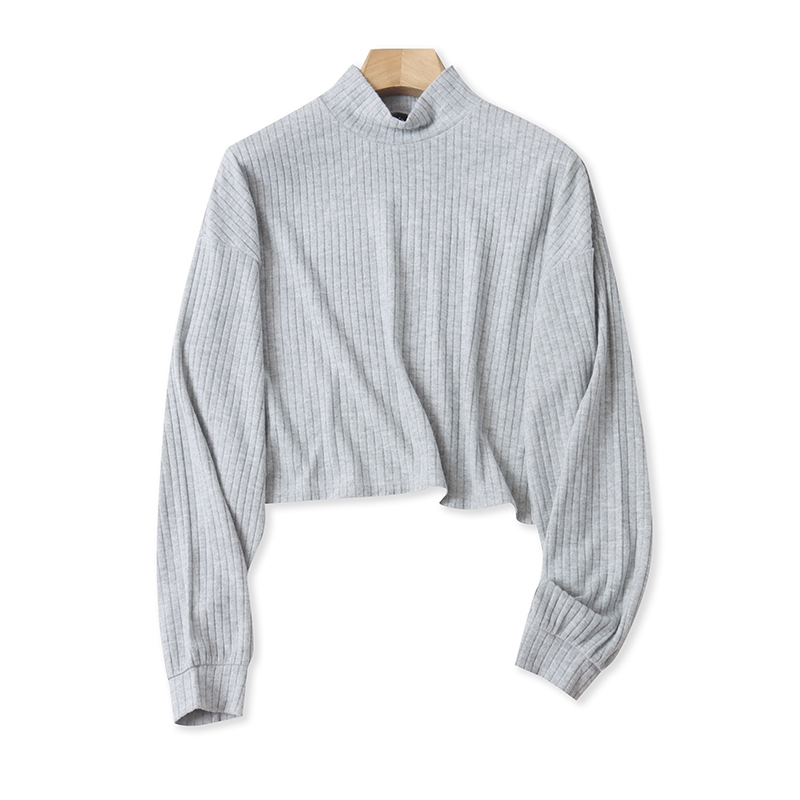 1H/26 Autumn New Fashionable Women's Clothing Youthful and Stylish Loose Versatile Half-Turtleneck Pullover Long-Sleeve Knitwear 1H/26 Autumn New Fashionable Women's Clothing Youthful and Stylish Loose Versatile Half-Turtleneck Pullover Long-Sleeve Knitwear