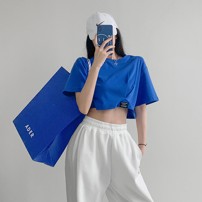 Lisa-Style Jazz Dance Crop Top for Women, Short Sleeve Jazz Top with a Trendy Design for a Spicy Look