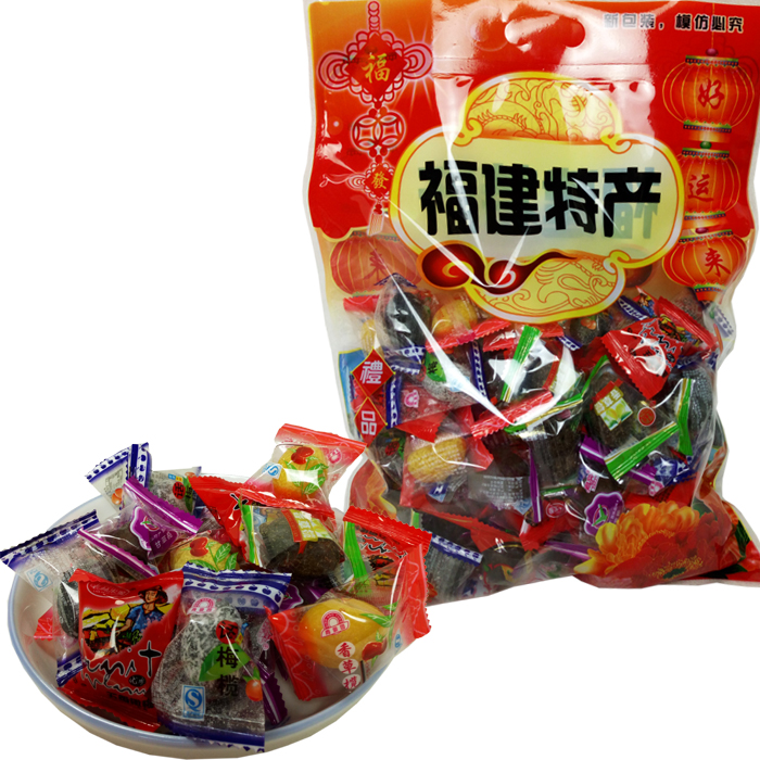 Fujian special gifts 2 pounds of olive plum gift bag Eight sweet and sour mixed with Yingzi olives