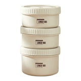 Изоляционная рисовая коробка ствола портативная 316 Очищающая сталь коробка для ланч -ланч -бок с большой емкостью офисная рабочая рабочие микроволновая печь.