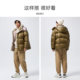 Semir down jacket men's winter oversize fashionable casual thick hooded jacket shiny style ໃຫມ່