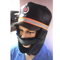 Railway winter cotton hat cold cotton hat winter patrol ear protection cotton hat railway labor protection supplies spot