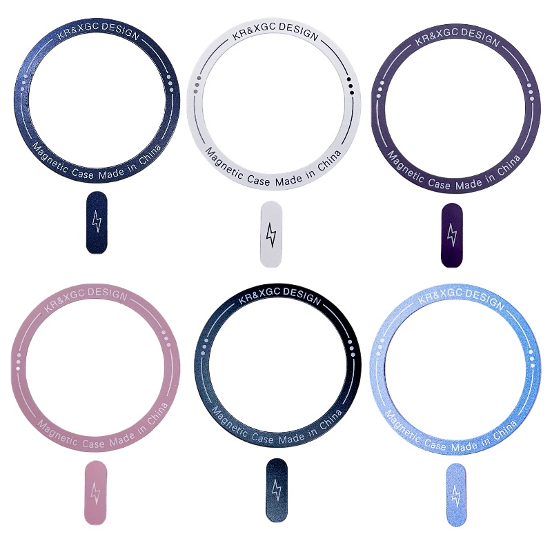 Magsafe Ultra-Thin Mobile Phone Magnetic Charging Ring Is Suitable for Apple and Android Car Radiator Magnetic Rings