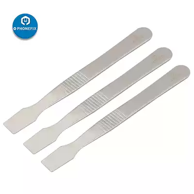 Stainless steel BGA scraper tin slurry mixing knife disassembly chip scraper tin scraper crowbar mobile phone disassembly tool