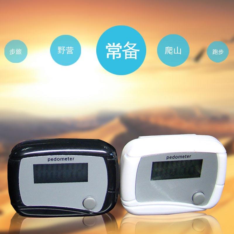 Pedometer Small portable sports Morning Run Standing mini electronic counter LED with waist clip single function