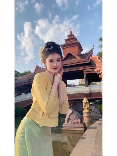 Nueva ropa Xishuangbanna Dai, tops para mujer, faldas largas, ropa de trabajo, faldas tradicionales Dai, trajes salvavidas, uso diario