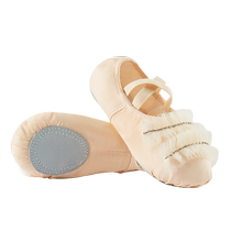 Dance shoes soft sole for girls to practice ballet girls dance special princess flesh color toddler new dance classical