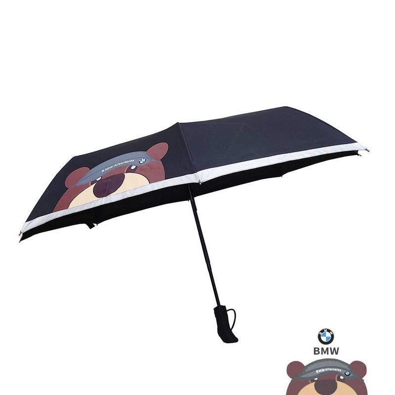 Bmw Bear Umbrella Bmw Original Umbrella Fully Automatic Folding Umbrella Original 4S Store Gift Original Car Cute Sun Protection Umbrella