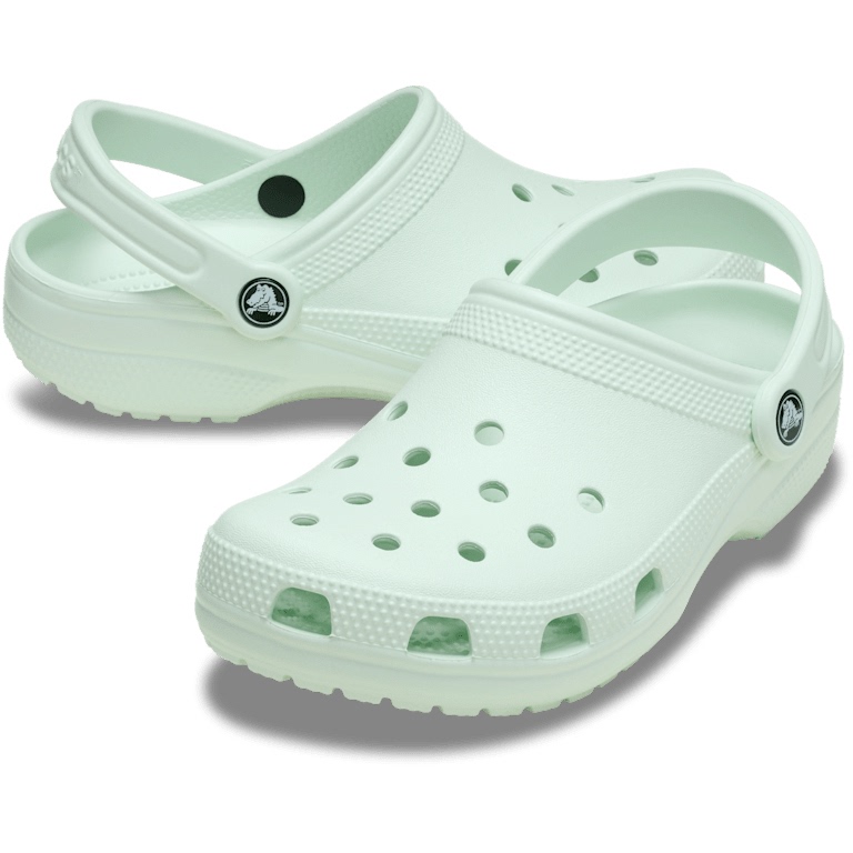 Korean Direct Mail Genuine Crocs Clogs Classic Mint Green Outdoor Non-Slip Beach Shoes New Model 10001