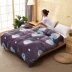 Flannel quilt cover duy nhất mùa đông ký túc xá san hô lông cừu bộ sinh viên đơn nhung đôi tấm bìa