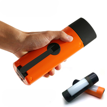 Hand-held flashlight SOS flash outdoor mobile phone emergency charging Outdoor lighting flashlight Camping tent light