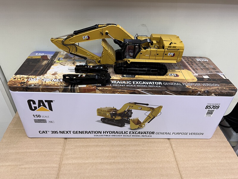 Dm1:50 Cat 395 Next King Excavator Crushing Hammer Stair Removal Pliers Alloy Engineering Vehicle Model 85709 Dm1:50 Cat 395 Next King Excavator Crushing Hammer Stair Removal Pliers Alloy Engineering Vehicle Model 85709