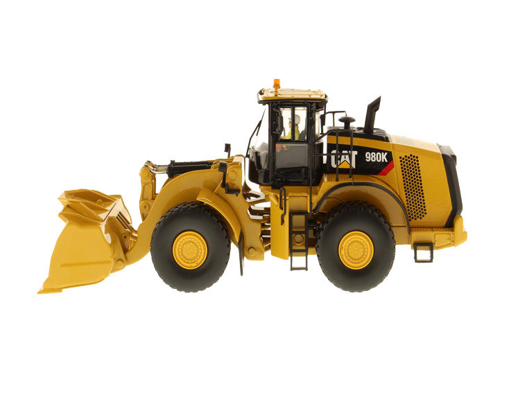 Модель машины dm 1:50 cat 卡特980k 轮式装载机原料处理合金工程车模型 85289c OTHER