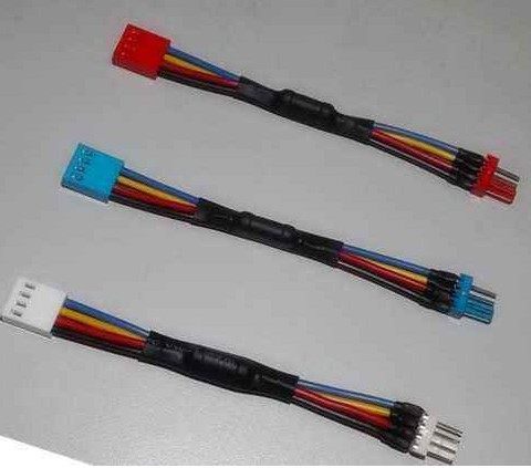 Speed down line 3 pin 4pin CPU fan main case graphics card mute line pressure down line 4pin4pin