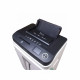 Deli 14500 paper shredder commercial home office electric high-power high-functional document shredder can shred CD bank card 5 ລະດັບອະນຸພາກຄວາມລັບອັດຕະໂນມັດ 80 ແຜ່ນການໃຫ້ອາຫານເຈ້ຍຢ່າງຕໍ່ເນື່ອງ