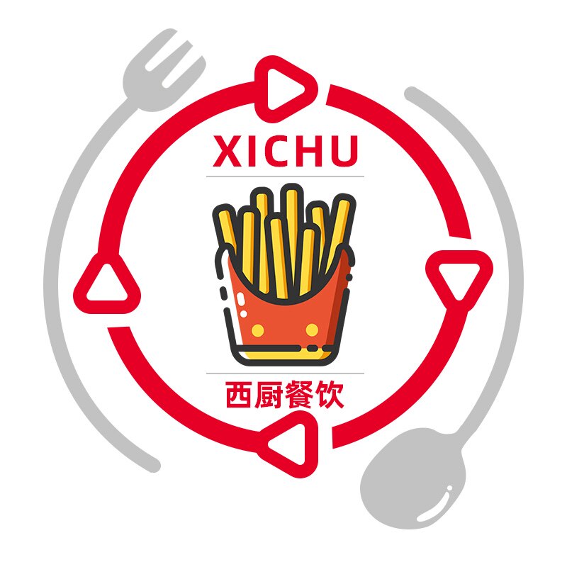 西厨餐饮食材批发企业店的LOGO