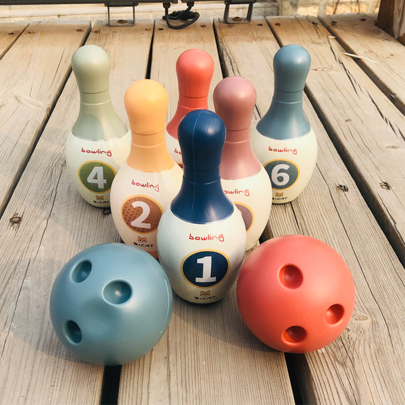 Children Bowling Toy Game Suit Indoor Outdoor Parenting Sport Baby Ball Toys Festival Gifts