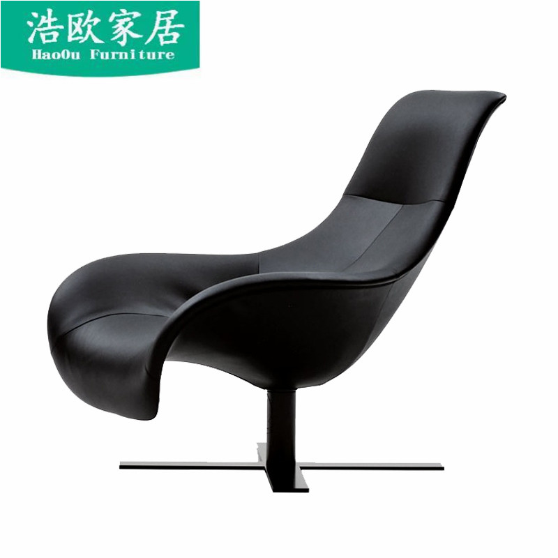 Explosive fiberglass duck tongue chair Matt chair lazy recliner comfortable back chair art leisure recliner