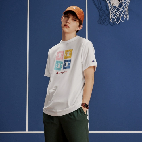 Летняя футболка с коротким рукавом для влюбленных, в американском стиле, оверсайз