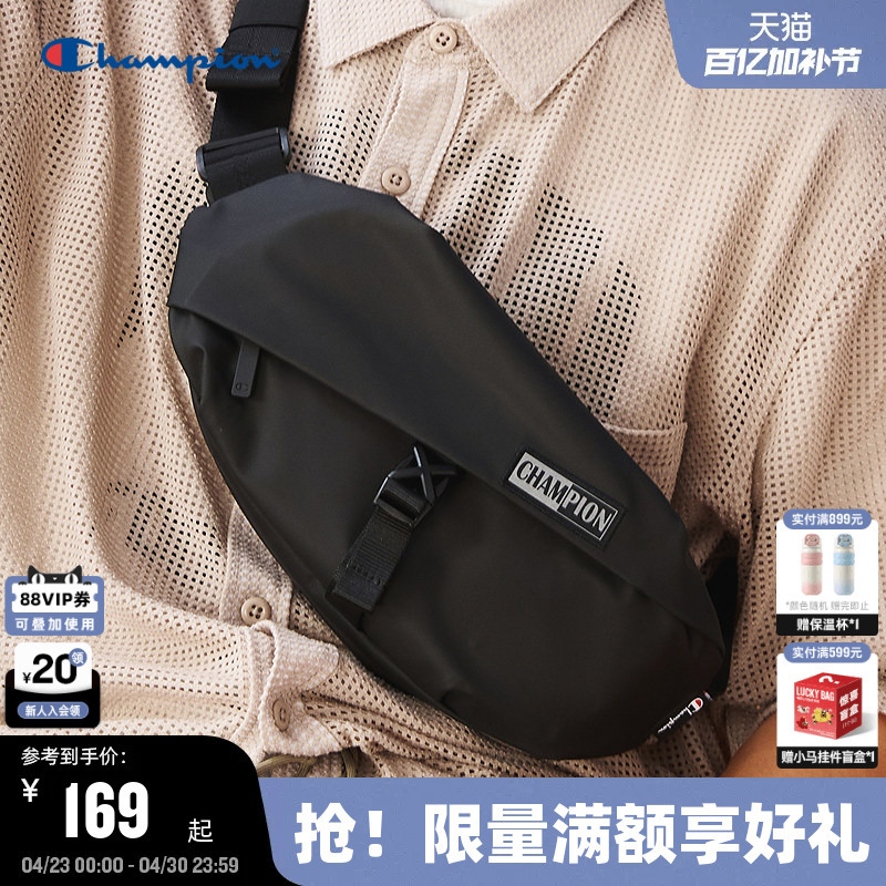 Champion Waist Bag Men's 25 Autumn and Winter New Geometric Waist Bag Women's Couple Casual Outdoor Commuting Crossbody Bag