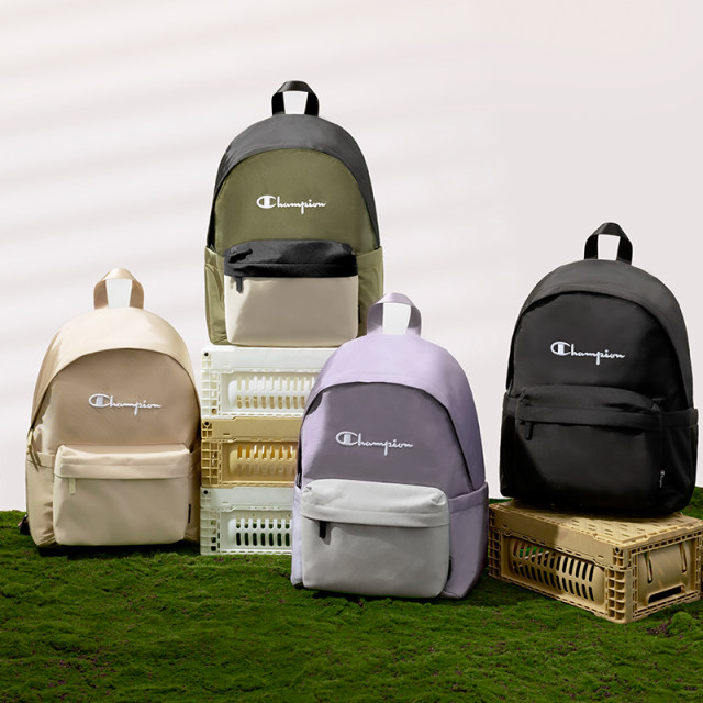 Backpack ແຊ້ມແຊ້ມ 2024 Summer New School Bag Travel Bag Sports Men and Women Embroidered Letter Backpack