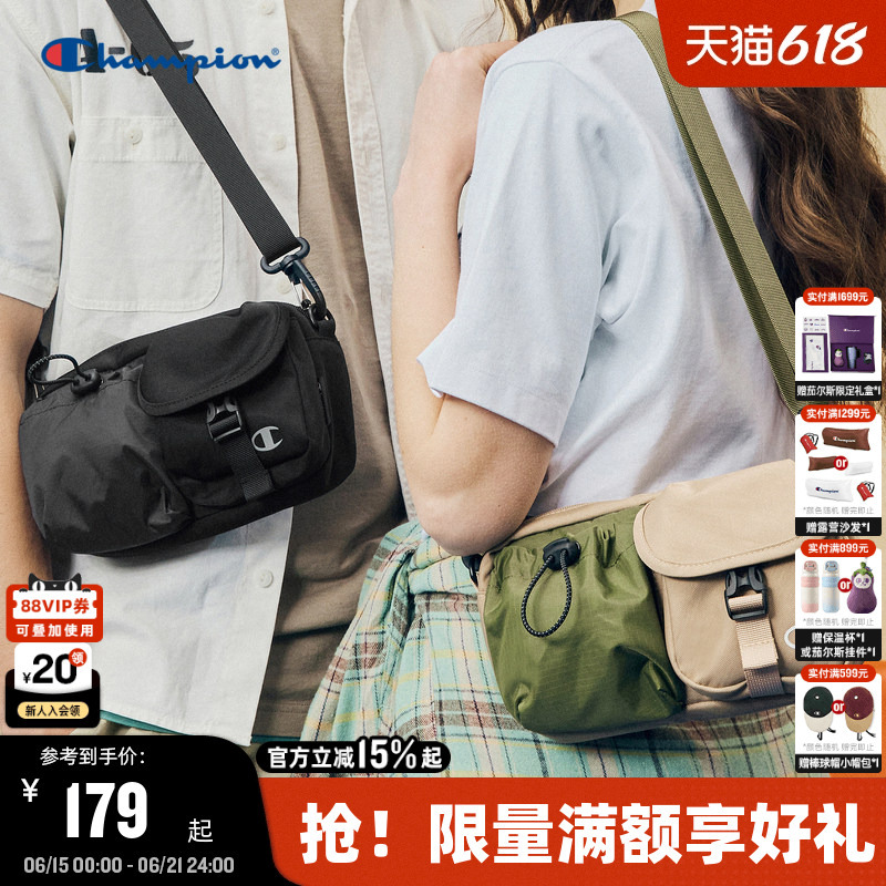 Champion Crossbody Bag Spring Men's Color-Blocking Functional Style Shoulder Bag Outdoor Sports Bag Women's Casual Backpack Champion Crossbody Bag Spring Men's Color-Blocking Functional Style Shoulder Bag Outdoor Sports Bag Women's Casual Backpack