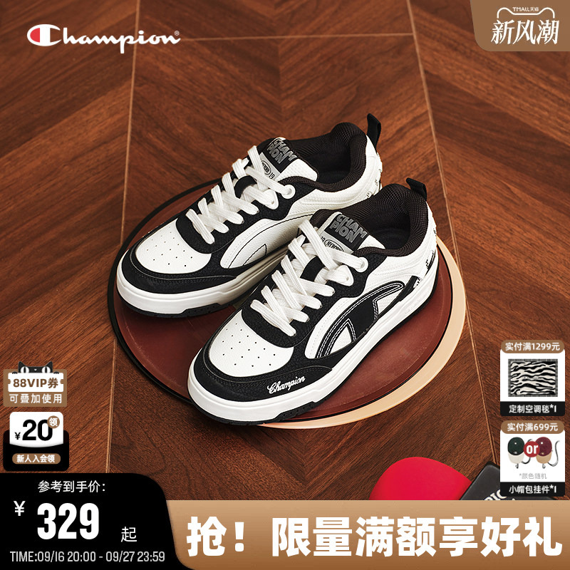 Champion Sneakers 2026 Autumn New Women's American Retro Casual Shoes Men's Breathable Height-Increasing Sports Shoes