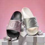 Чемпион Пара слайды 2025 летние новые шлепанцы пляжные обувь контраст цвета полу-поездка Слайд C