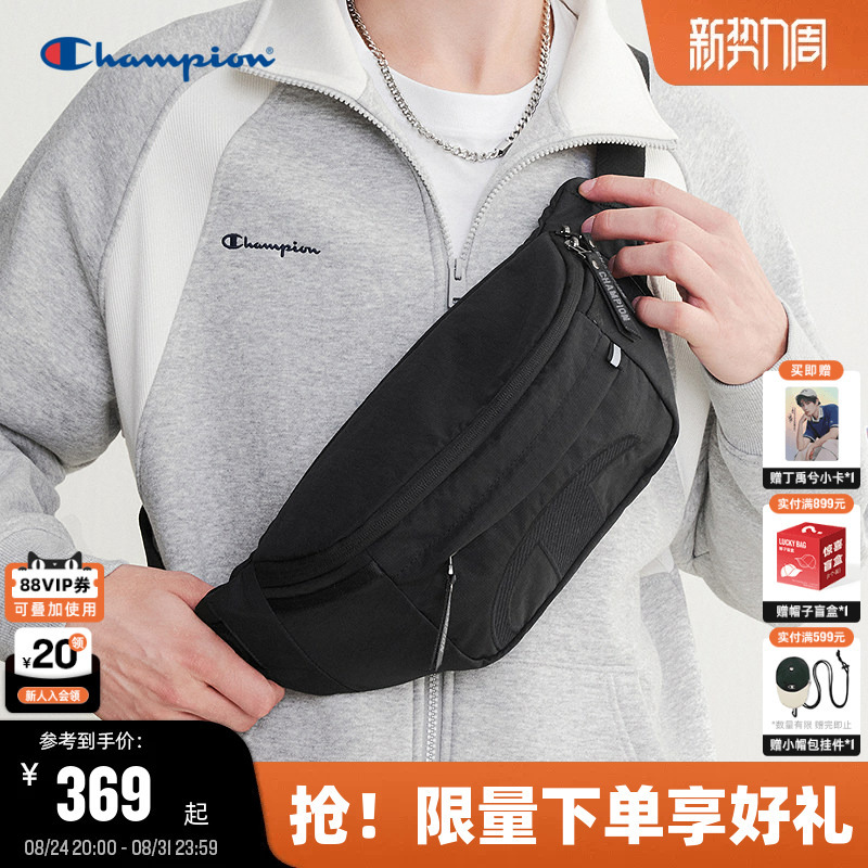 Champion Waist Bag 26 Autumn New Model Women's Casual Crossbody Bag Men's Cycling Lightweight Chest Bag Outdoor Backpack Champion Waist Bag 26 Autumn New Model Women's Casual Crossbody Bag Men's Cycling Lightweight Chest Bag Outdoor Backpack