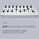M-VAVE Bluetooth MIDI mixer mixing portable music arrangement MIDI controller fader SMC-Mixer