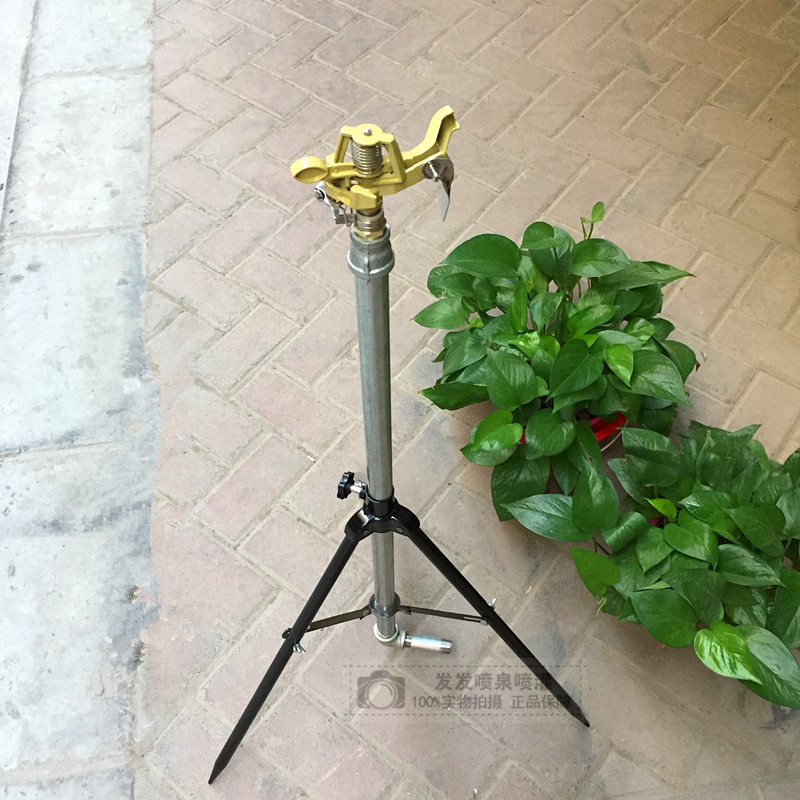 Sprinkler rocker boom sprinkler triangular fixed bracket mobile garden lawn green irrigation tripod 46 points