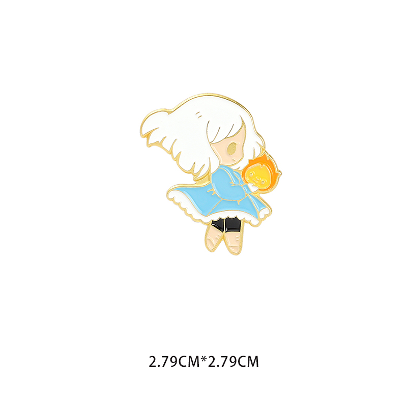 Light Around [Xz4070]light meet periphery Brooch Manzhaifang game Metal badge jointly quadratic element Spirited away comic men and women medal