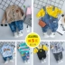 Bộ đồ cho bé trai phong cách nước ngoài xuân hè 2019 mới cho bé nam xuân hai mảnh set 0 one 1-2-3 tuổi Trẻ em phiên bản Hàn quần áo trẻ sơ sinh cao cấp Phù hợp với trẻ em