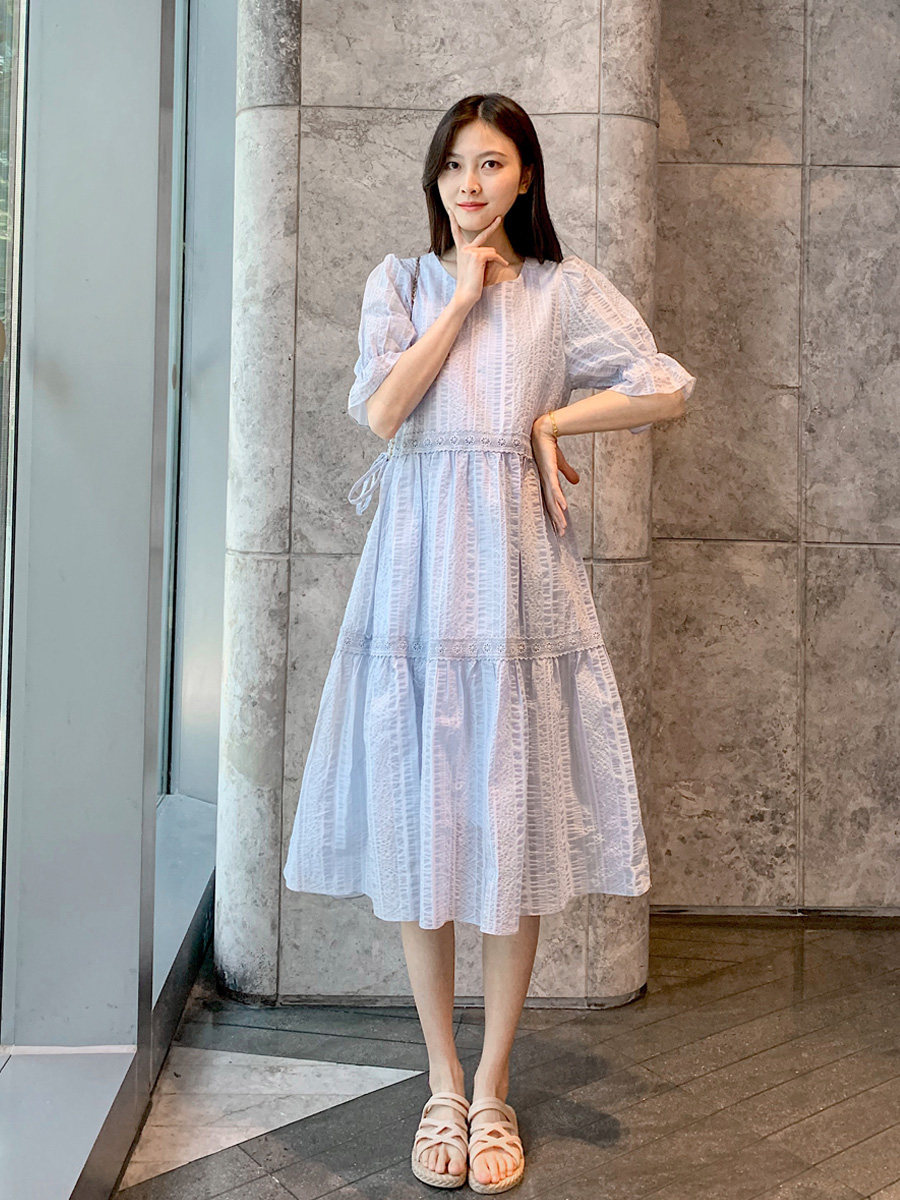 Pregnant women summer dress small cotton fashion small fresh super fairy quality foreign school high-end summer skirt tide