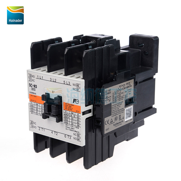 New Japan Fuji AC contactor SC-N3 SC65BAA 65A SCN3 instead of SC-3N