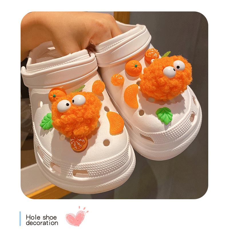 Обувная застежка 星黛露可爱crocs洞洞鞋扣适配diy配件鞋扣装饰品卡扣鞋子配饰鞋花 Others