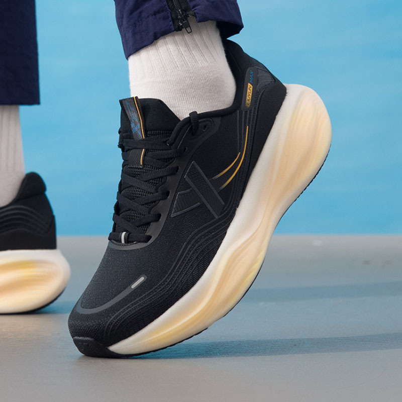 2026 New Xtep Men's Shoes Liuyun Max Thick-Soled Height-Increasing Rebound Cushioning Running Shoes Soft-Soled Comfortable Sports Shoes 2026 New Xtep Men's Shoes Liuyun Max Thick-Soled Height-Increasing Rebound Cushioning Running Shoes Soft-Soled Comfortable Sports Shoes