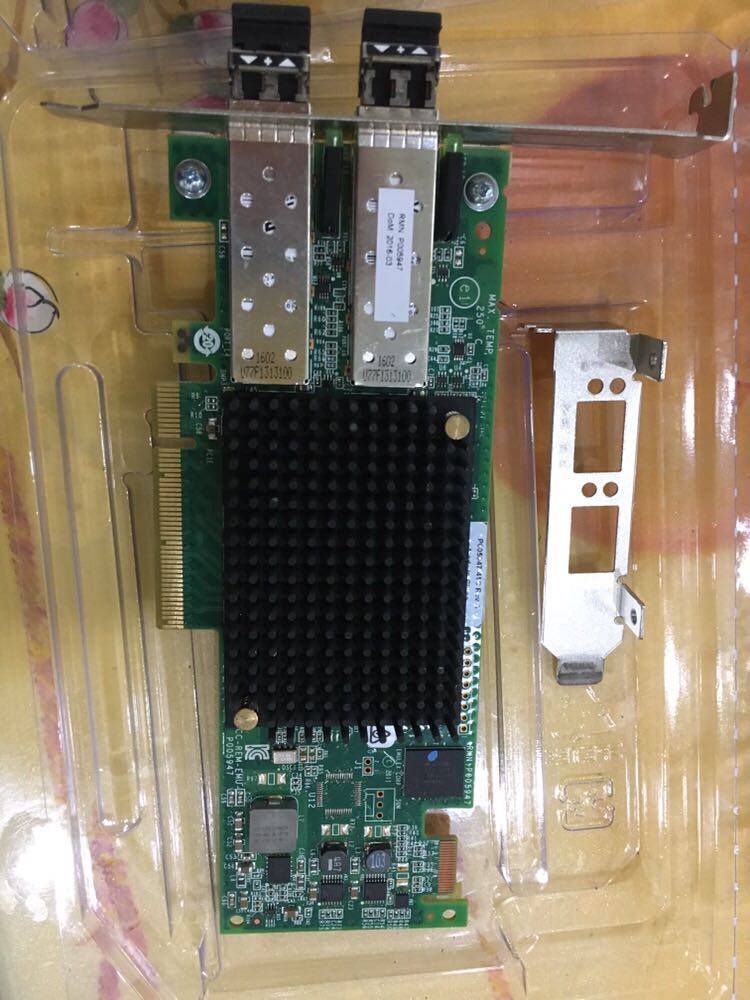 Original fit LPE16002 LPE16002-M8 16GB HBA card double-mouth fiber optic card