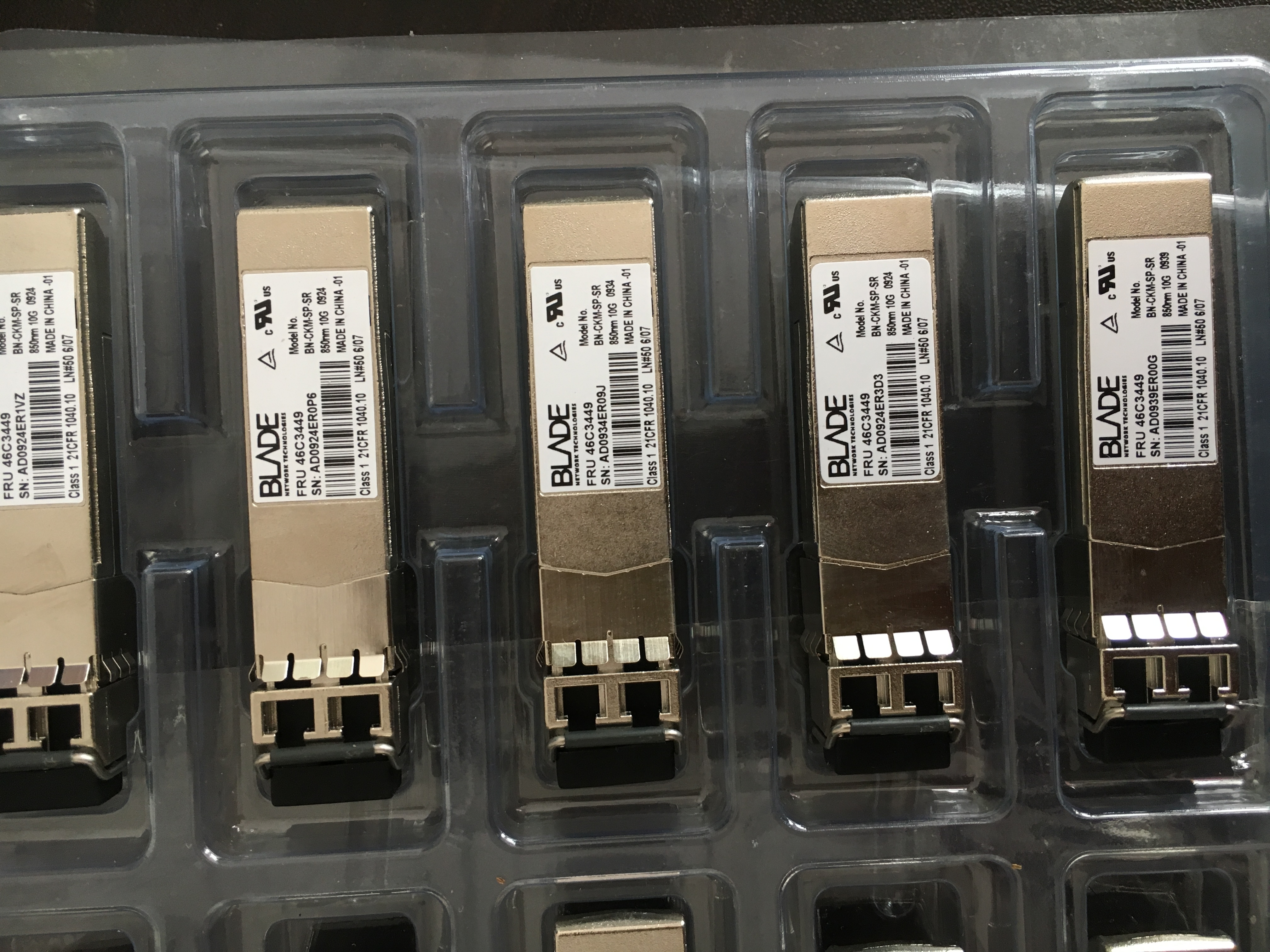 IBM 46C3449 46C3447 BLADE BN-CKM-SP-SR SFP 10G Multimode Light Module
