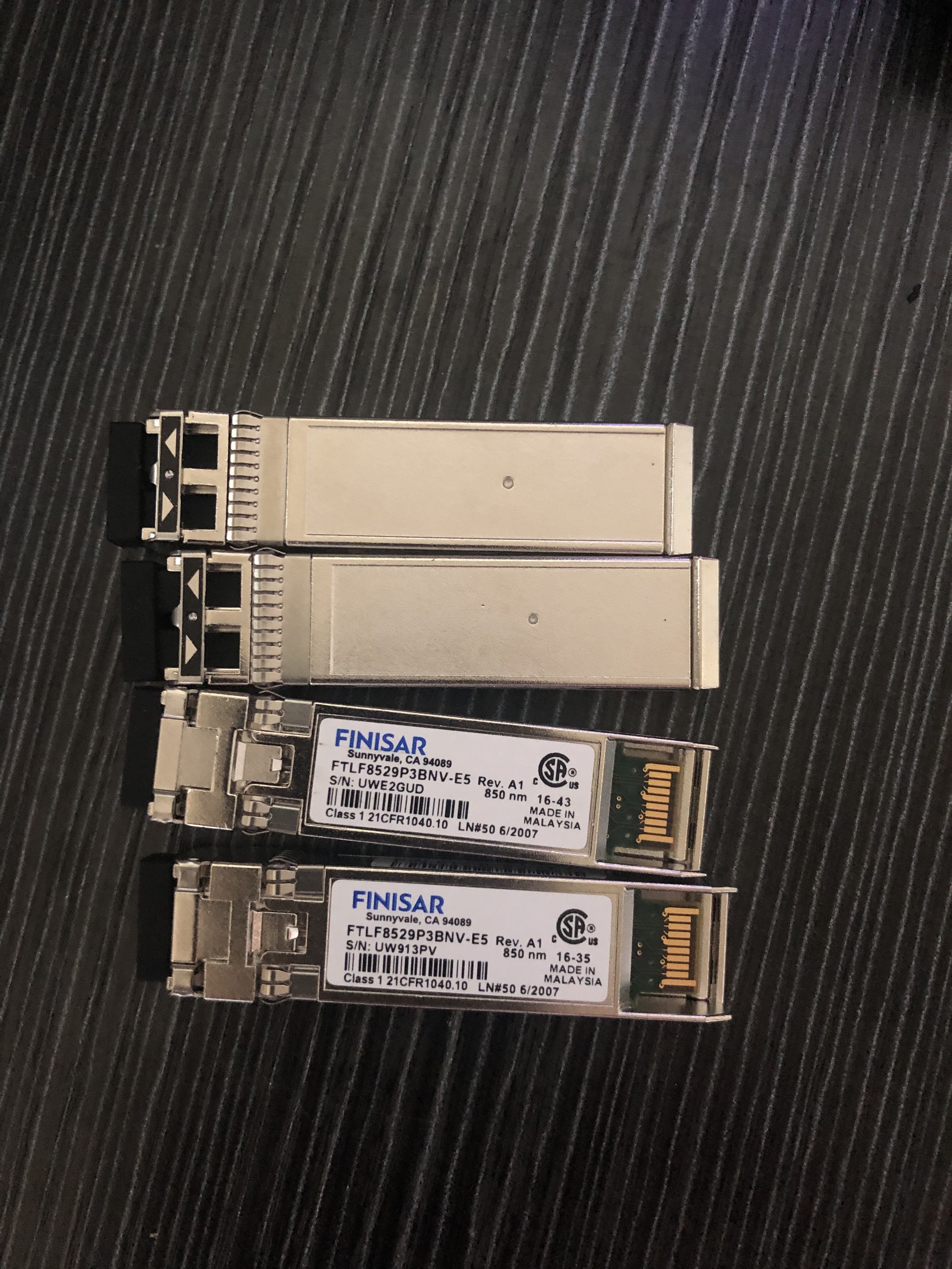 FTLF8529P3BNV-E5 16G multimode fiber module EMC storage module