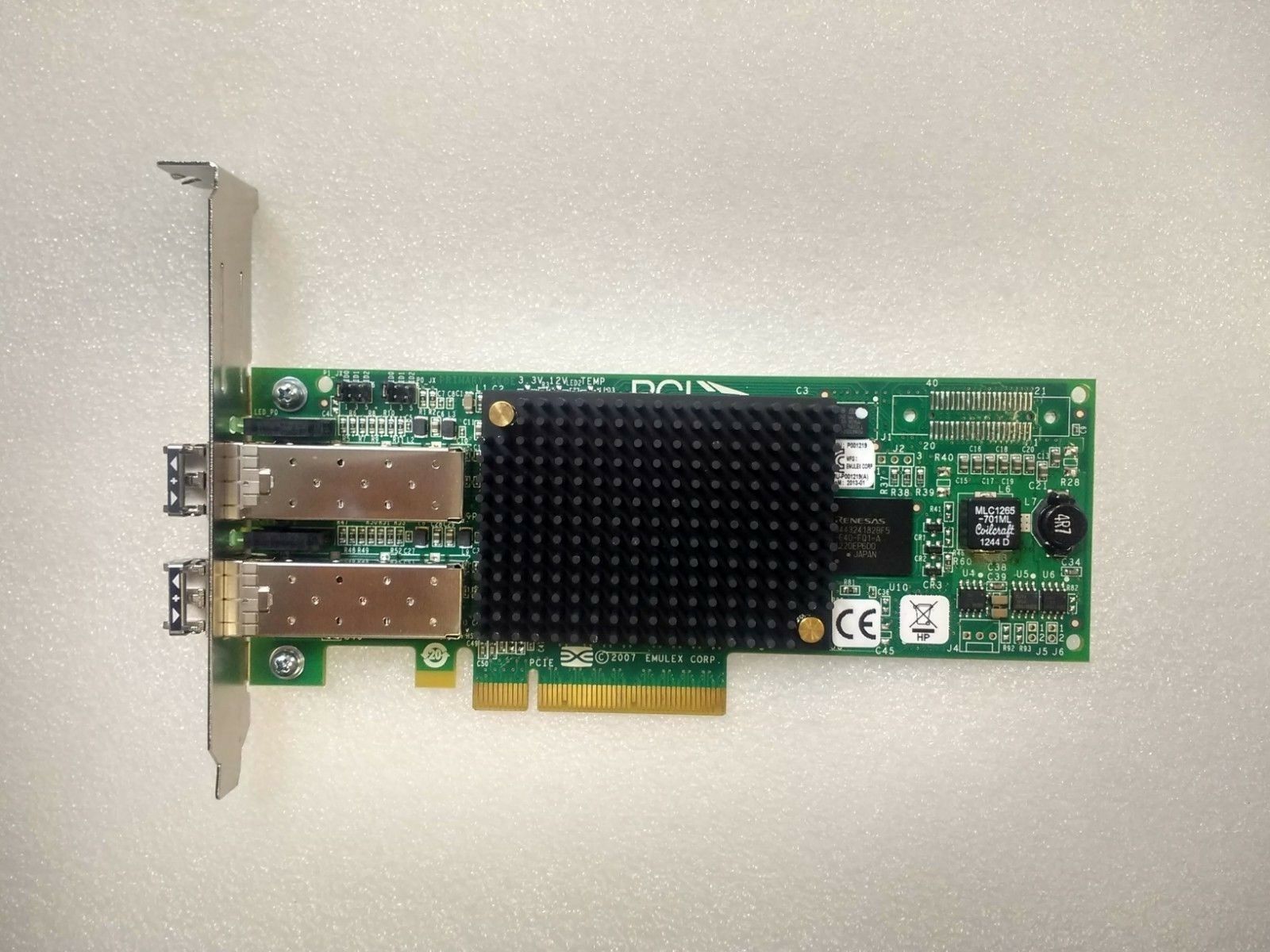 Hp AJ763B 697890-001 AJ763-63003 82E HP 8GB dual port optical fiber card HBA card