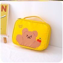 2021 new childrens summer camp wash bag supplies summer school students cute cartoon womens makeup bag